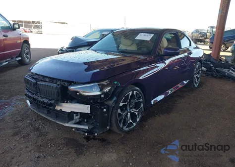 2025 BMW 230 I из США, поврежденный, VIN 3MW23CM06S8F35352